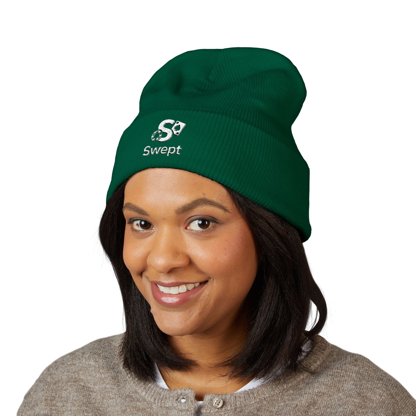 Swept Cuffed Beanie