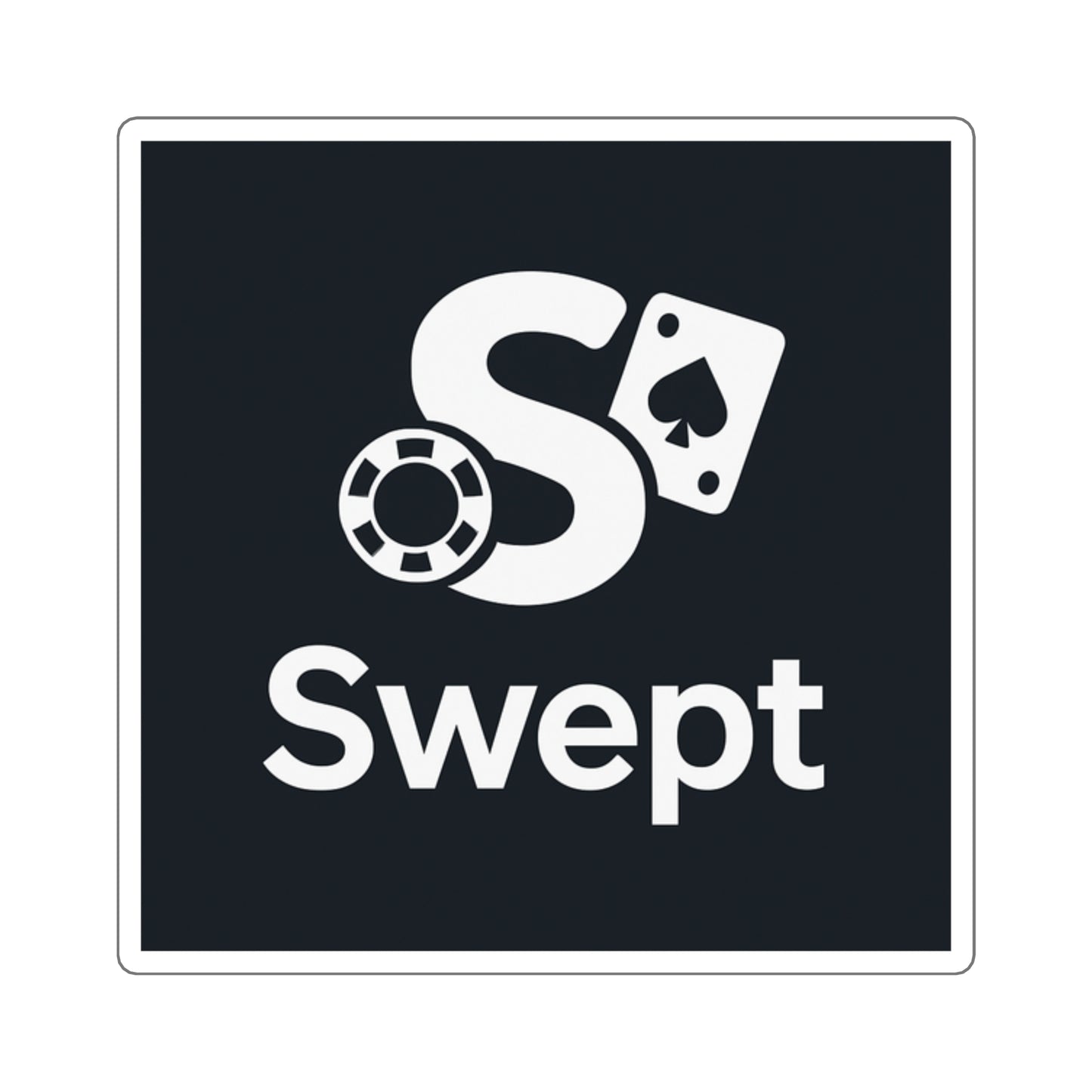 Swept Sticker