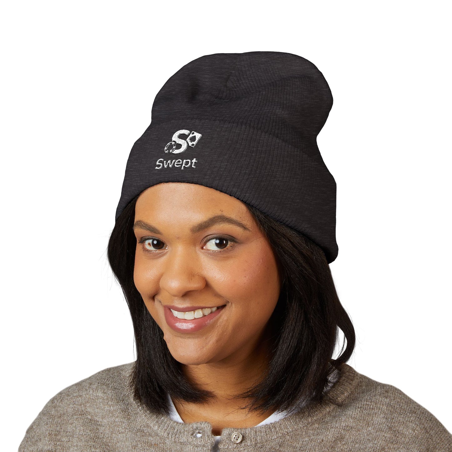 Swept Cuffed Beanie